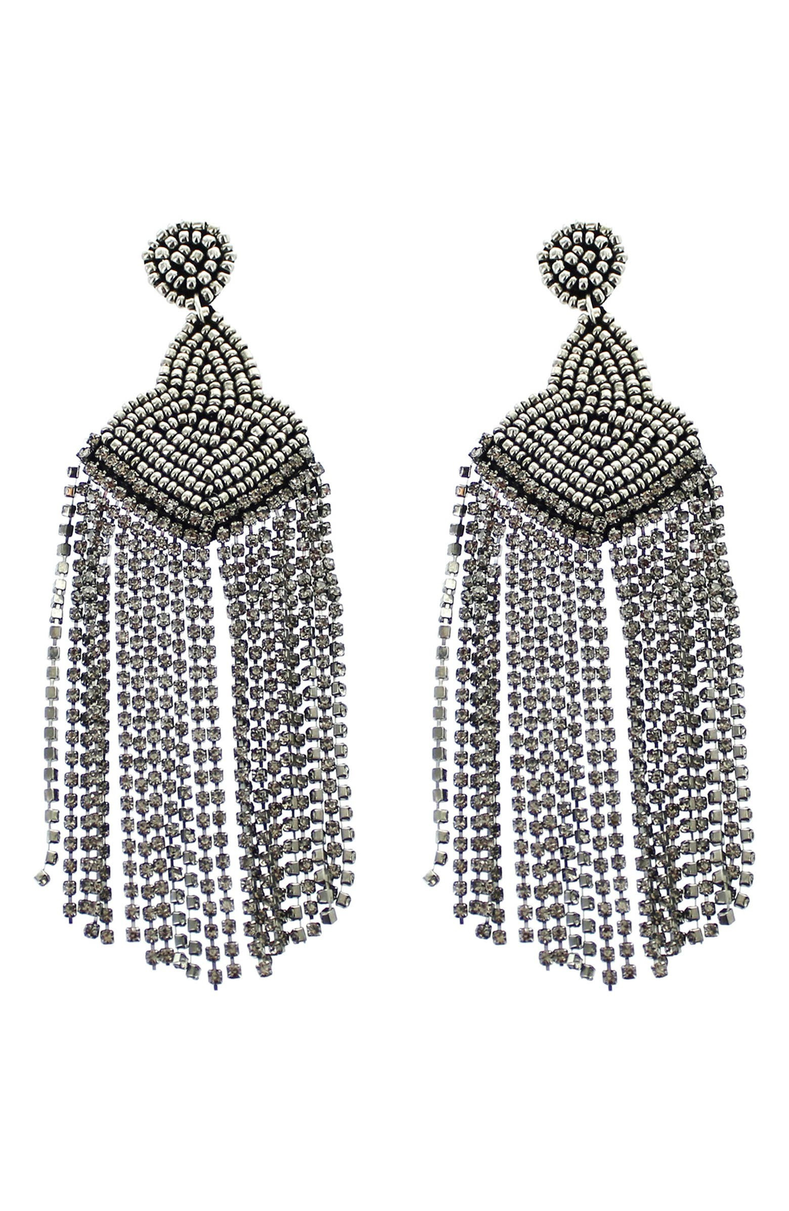 Panacea Fringe Statement Drop Earrings | Nordstrom | Nordstrom