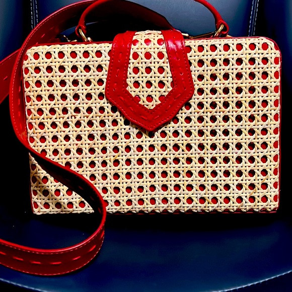 Mehry Mu Fey Box Bag in Red | Poshmark