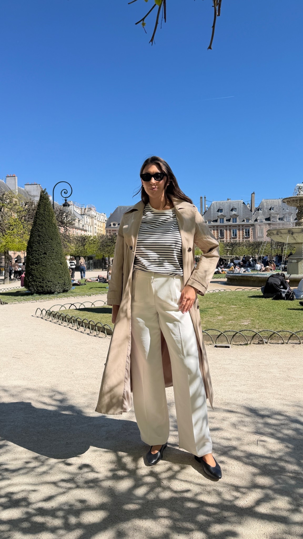 Paris neutrals, effortless chic

trench coat outfit, striped tee outfit, wide leg trousers, neutral outfit, paris style outfit, chic spring outfit, minimalist outfit, classic style outfit, capsule wardrobe look, black flats outfit

#LTKMidsize #LTKTravel #LTKootd