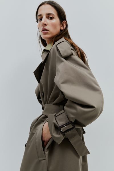 Double-breasted trenchcoat | H&M (UK, MY, IN, SG, PH, TW, HK)