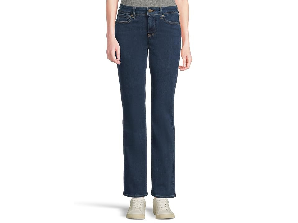 NYDJ Marilyn Straight in Quinn Women's Jeans Quinn : 00 32, Elastane/Denim/Cotton | Zappos