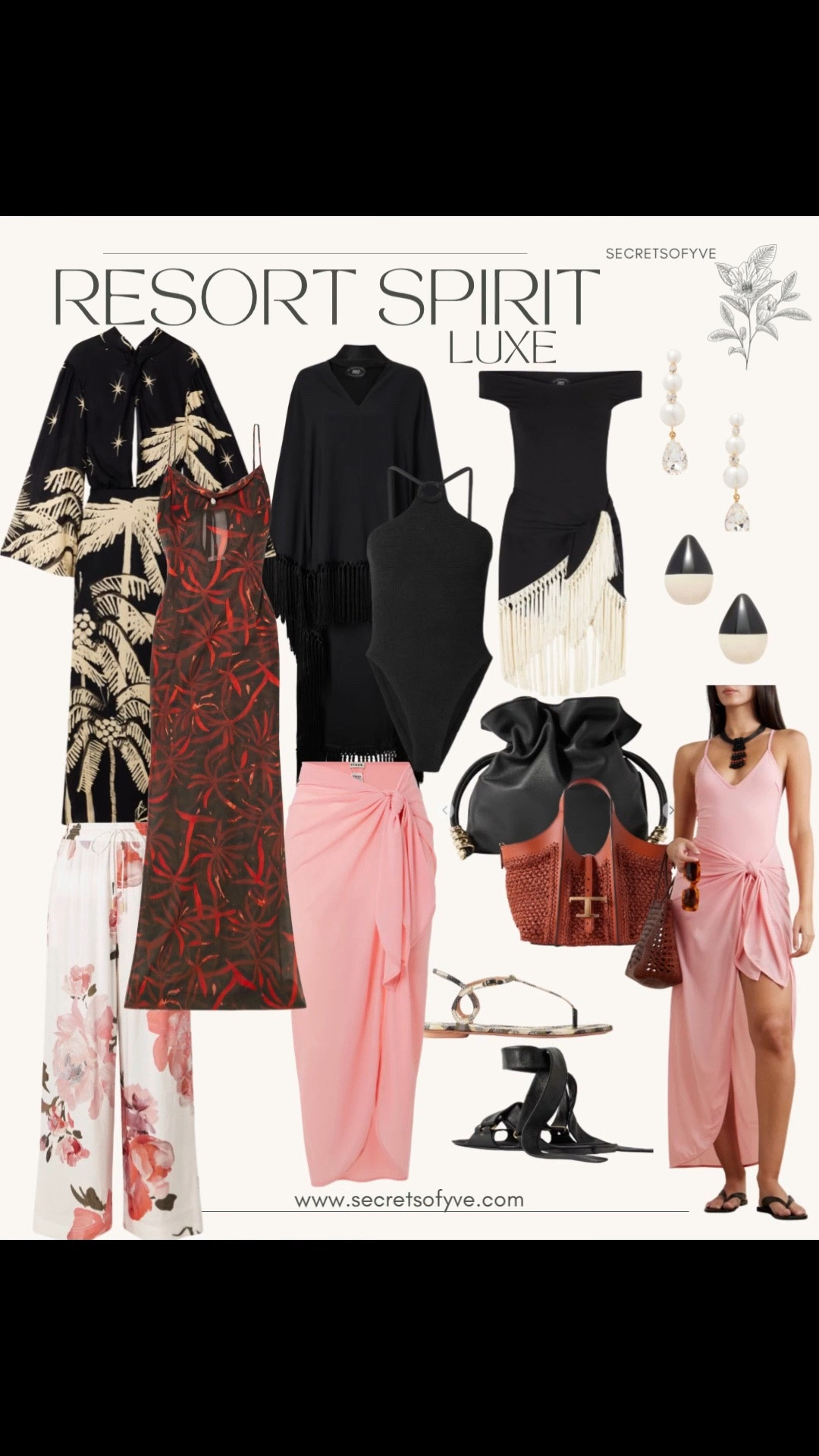 SecretsofYve: @net-a-porter luxe resort wear. Vacation outfits, date night outfit. 
#Secretsofyve #ltkgiftguide
Always humbled & thankful to have you here.. New posts daily at 3pm & 4:15pm EST. 
CEO: PATESI Global & PATESIfoundation.org
@secretsofyve : where beautiful meets practical, comfy meets style, affordable meets glam with a splash of splurge every now and then. I do LOVE a good sale and combining codes! #ltksalealert #ltku #ltkplussize #ltkmidsize #ltkover40 #ltkpetite #ltktall #ltkvlog #ltktravel #ltkootd #ltkswim #ltkmomlife secretsofyve

#LTKSeasonal #LTKWorkwear #LTKSwim