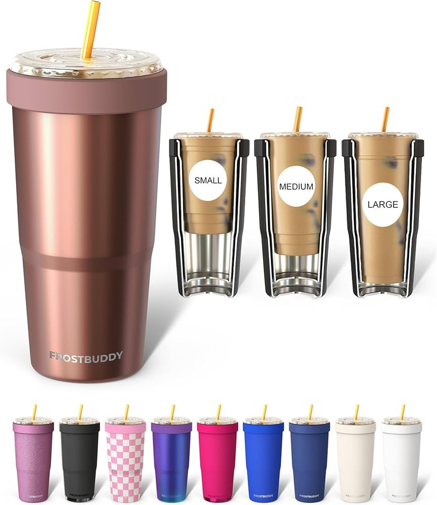 Frost Buddy Togo Buddy 30 oz Stainless Steel Vacuum Insulated Tumbler To Go Coffee Cup \u2013 Ice... | Amazon (US)