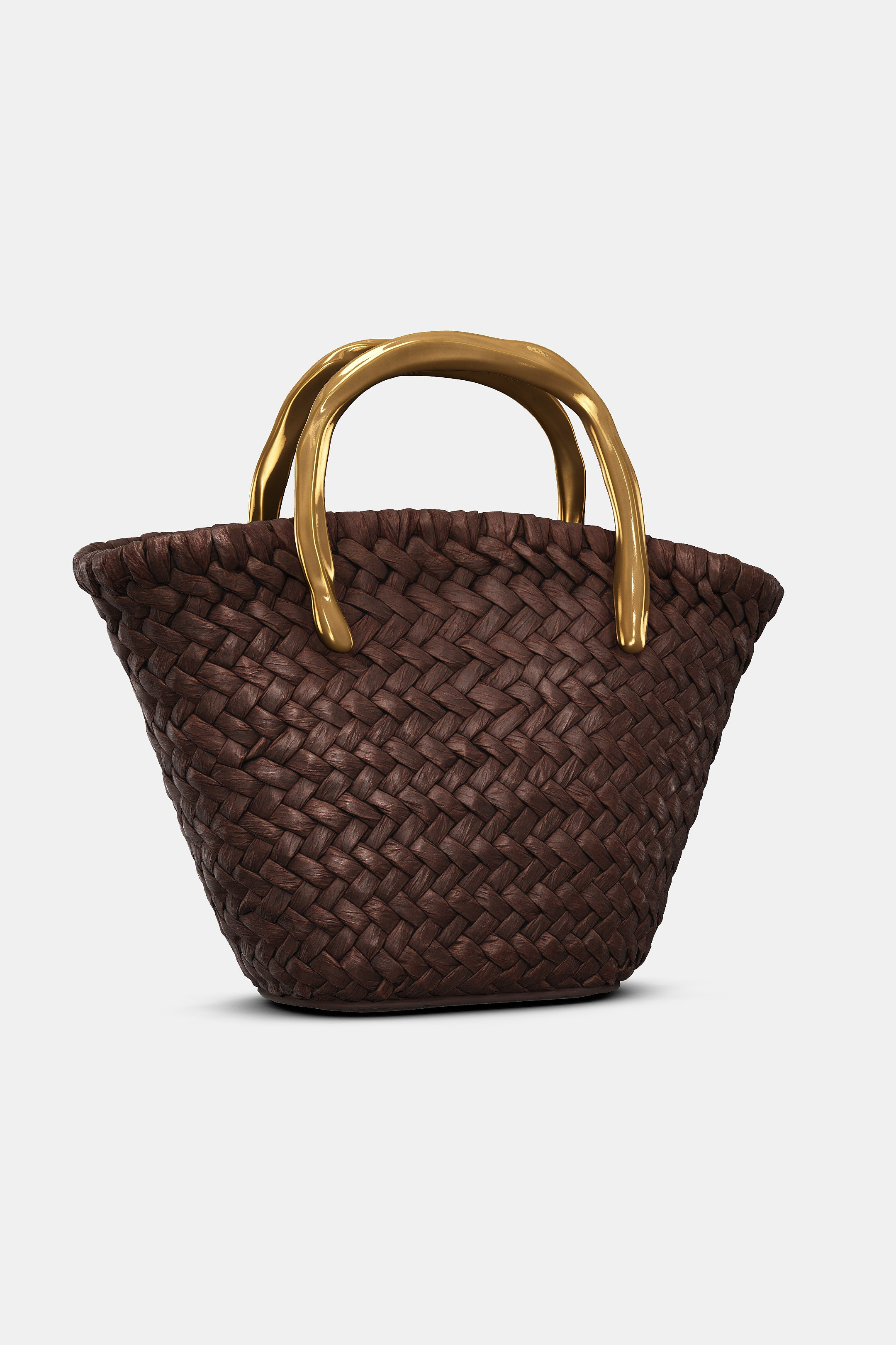 MINI BUCKET BAG WITH METAL HANDLE DETAIL | Zara US