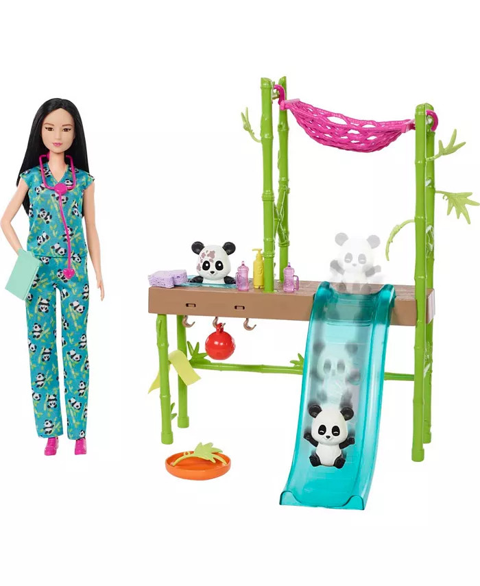Barbie Panda Rescue Playset - Macy's | Macy's