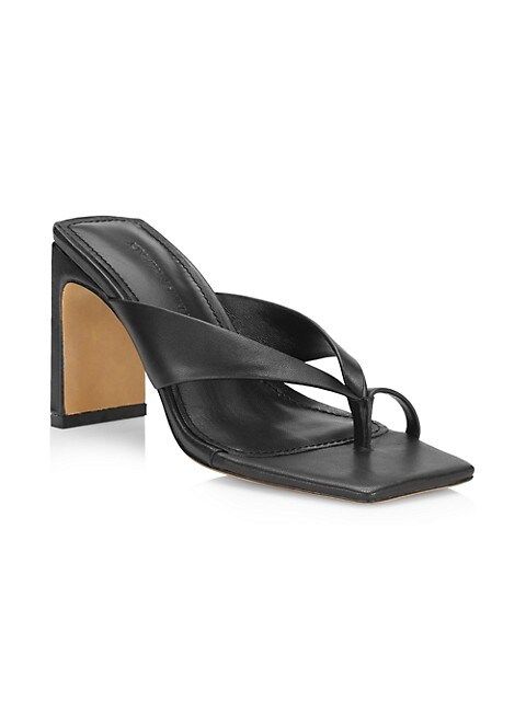 Evangeline Leather Thong Sandals | Saks Fifth Avenue