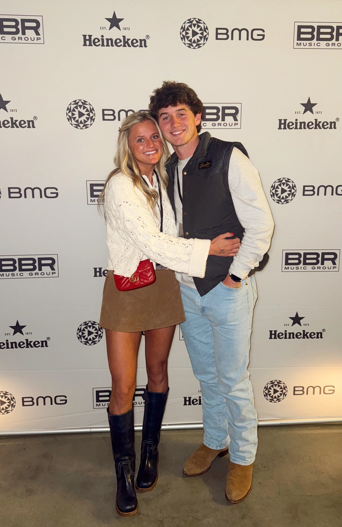 Friendsgiving fits !!! 
Wearing xs in sweater & skirt ;) 

#LTKHoliday #LTKSeasonal