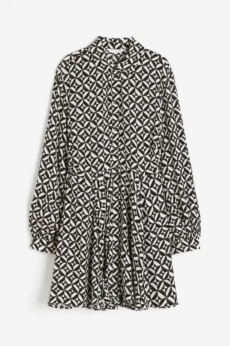 Crêped Shirt Dress | H&M (US)