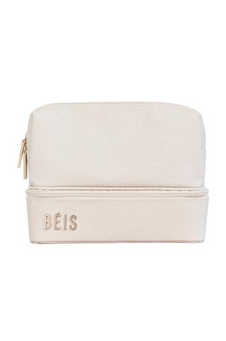 BEIS The Cosmetic Organizer in Beige from Revolve.com | Revolve Clothing (Global)