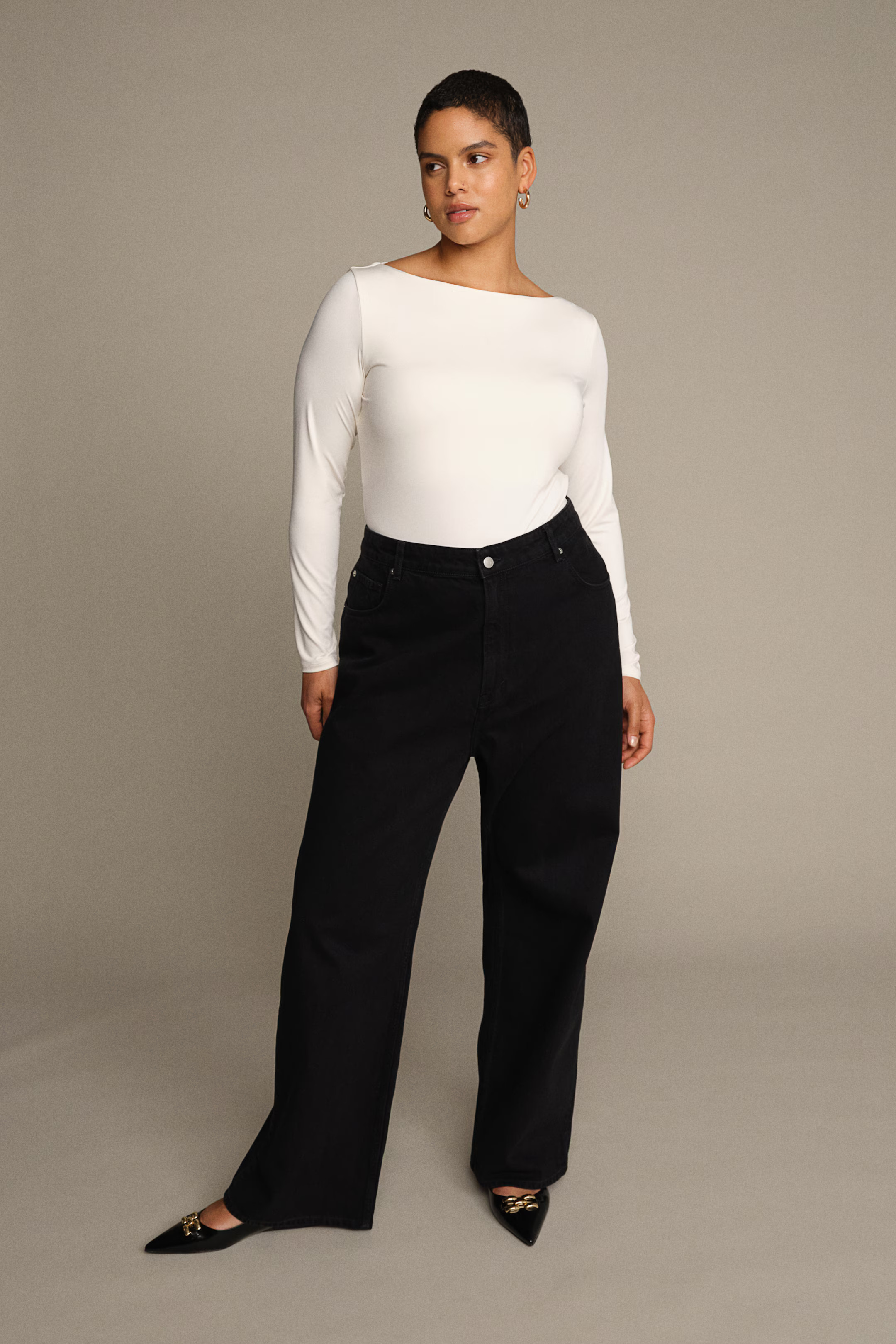 Boat-neck Bodysuit | H&M (US + CA)