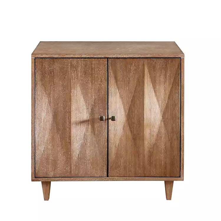 New! Hazelnut Brown Prism Cabinet | Kirkland's Home