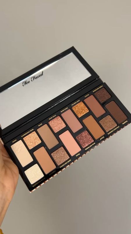 This Too Faced The Natural Nudes palette is everything. It’s the perfect summer palette for my neutral girlies. That’s me! 

#LTKBeauty #LTKOver40 #LTKVideo