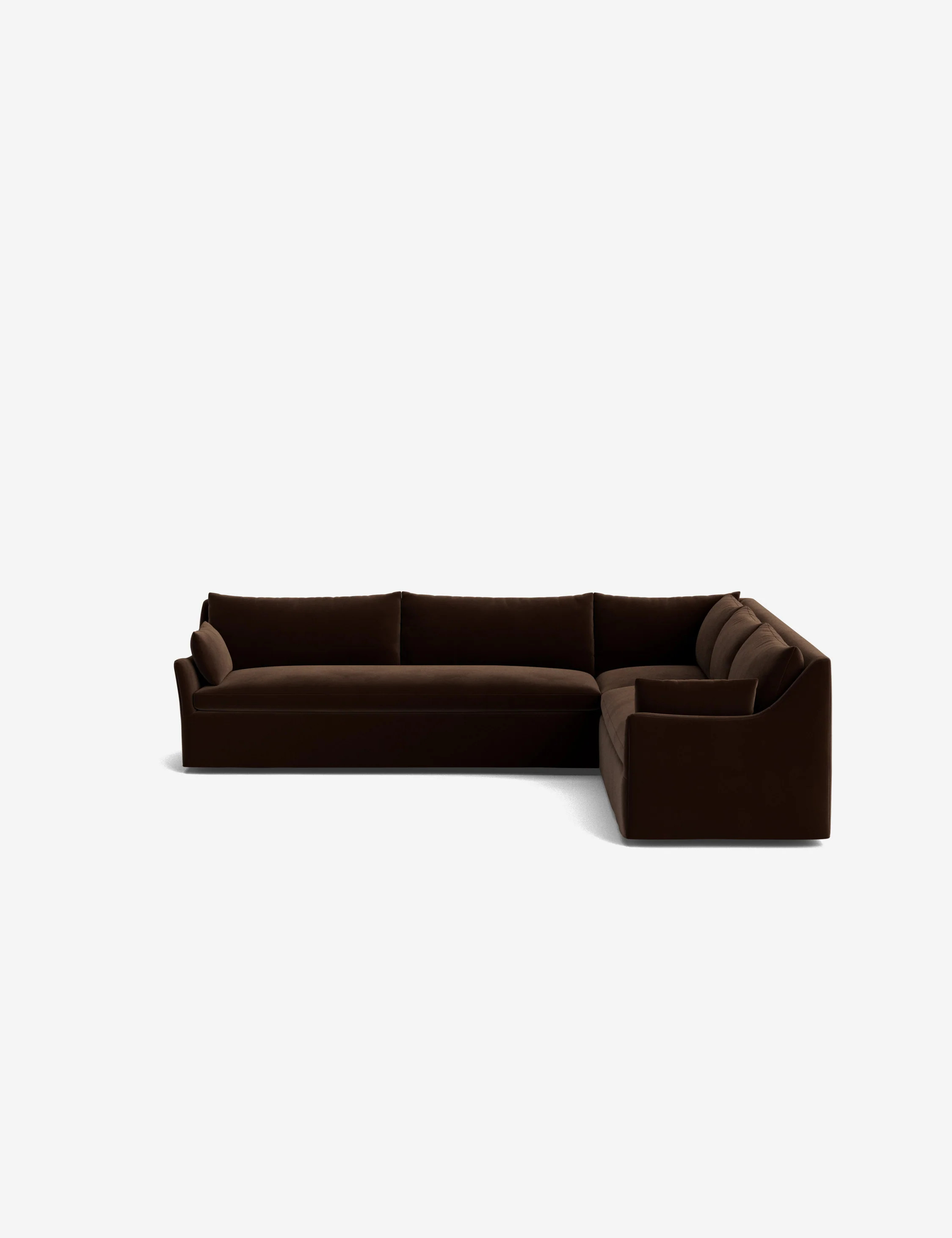 Portola Slipcover Corner Sectional Sofa | Lulu and Georgia 