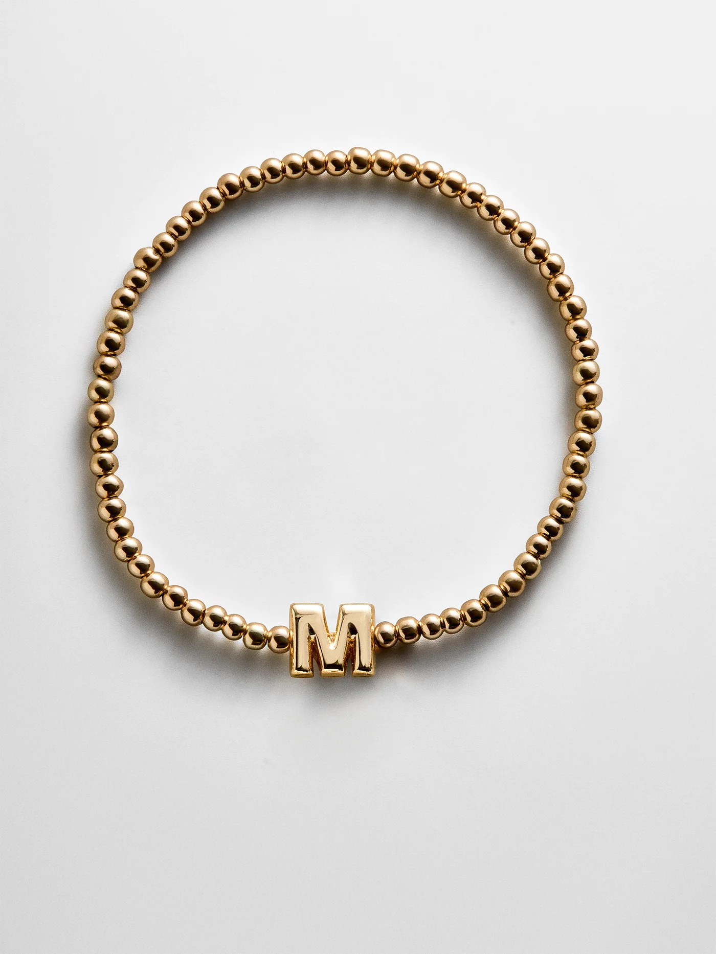 Bubble Letter Pisa Bracelet - Initial Pisa Bracelet | BaubleBar
