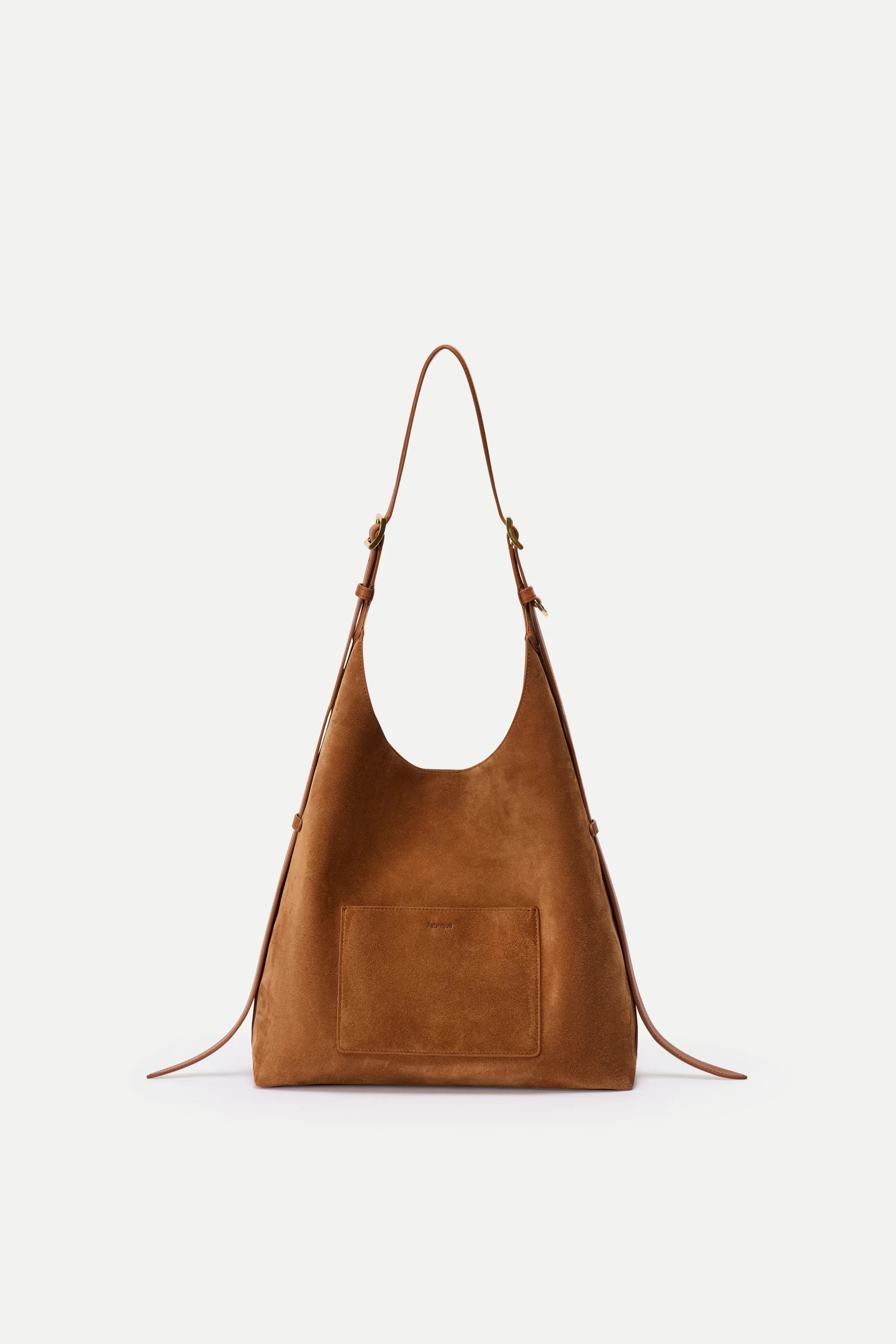 Duomo Medium Hobo Bag in Top Grain Suede | Fabrique
