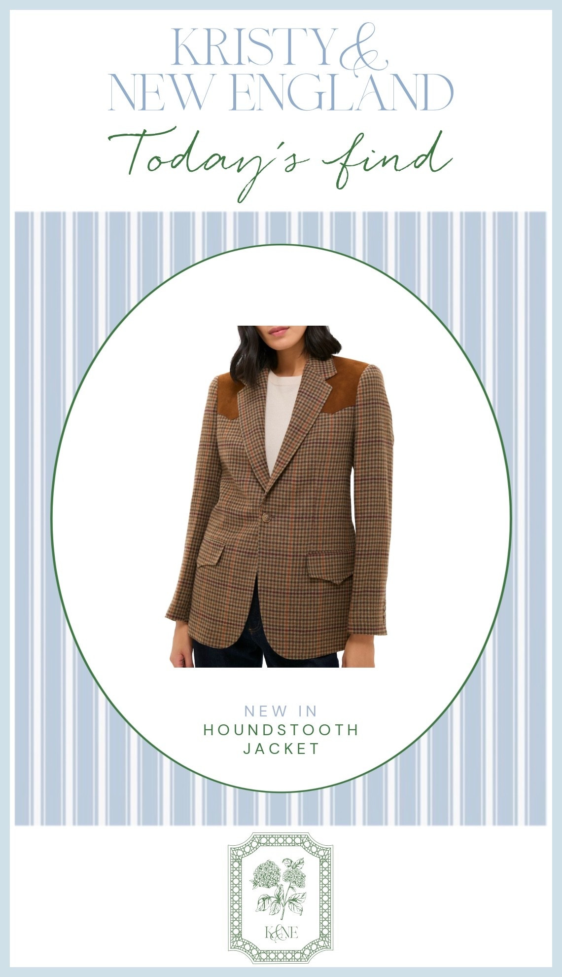 Love this houndstooth jackett

#LTKOver40 #LTKSeasonal