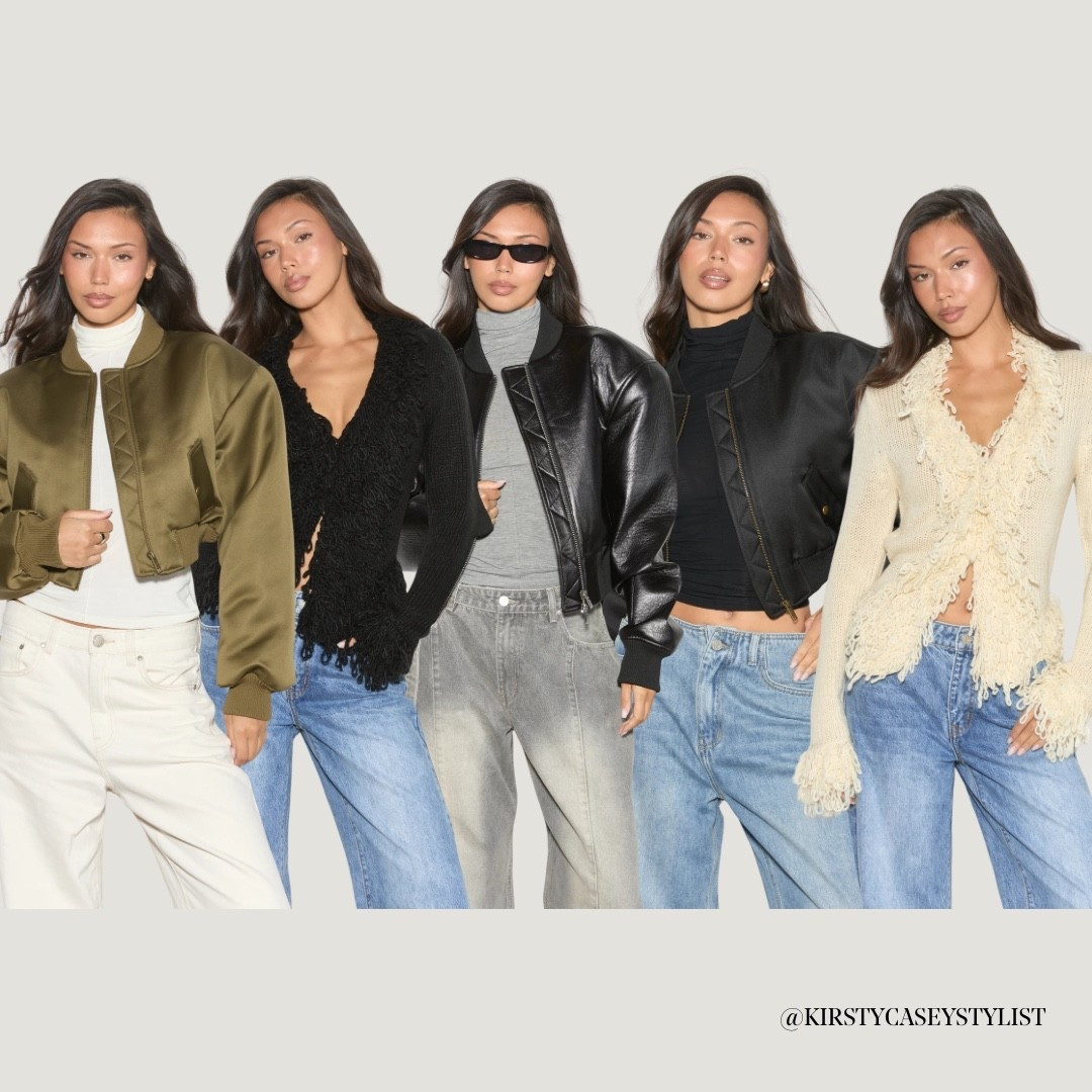 New in Noughts and Kisses! Autumn Staples

Bomber Jacket, Satin Jacket, Leather Jacket, Knitwear, fringe cardigan

#LTKFashionMonth #LTKautumn #LTKstyletip