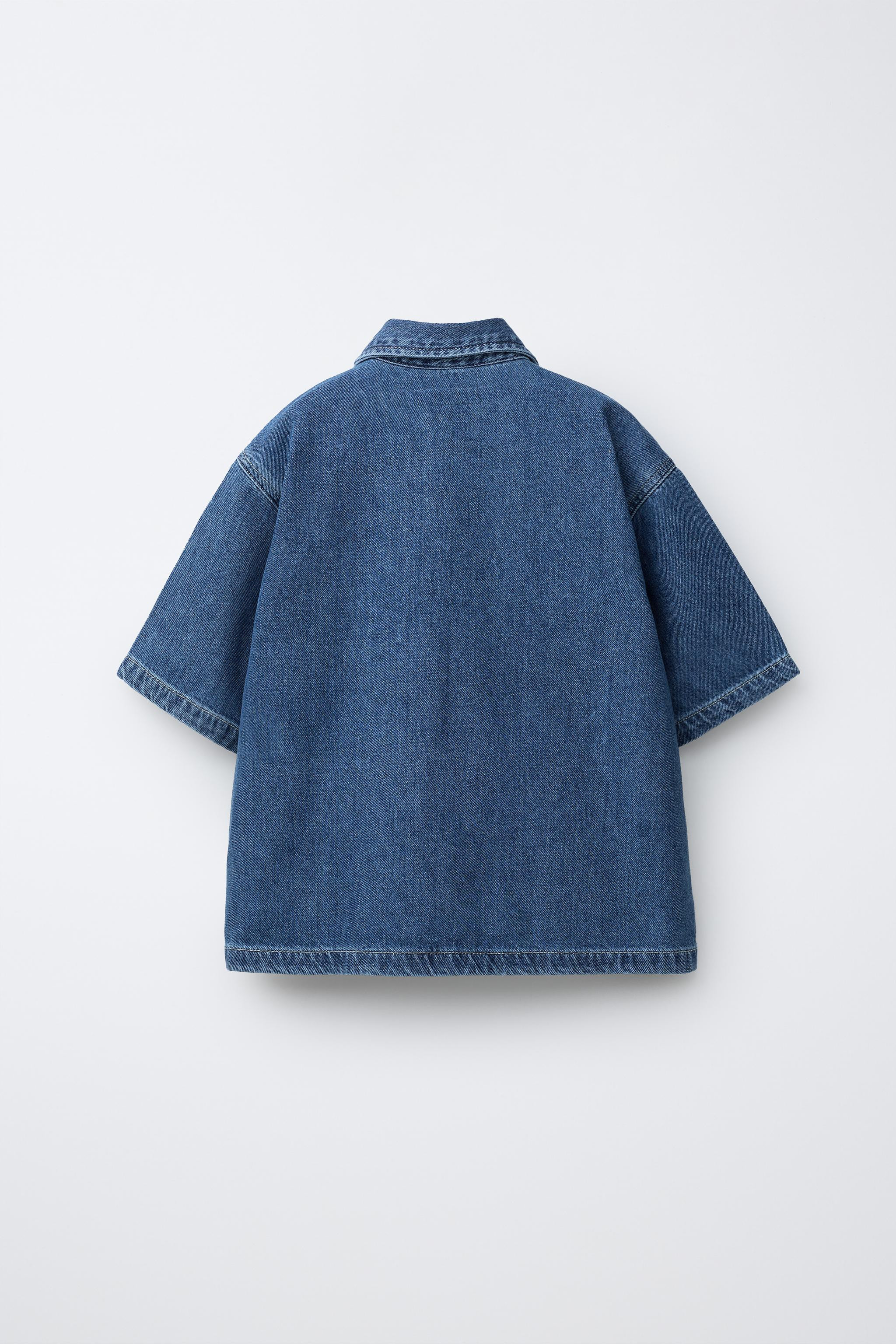 FLOWING DENIM SHIRT | Zara UK