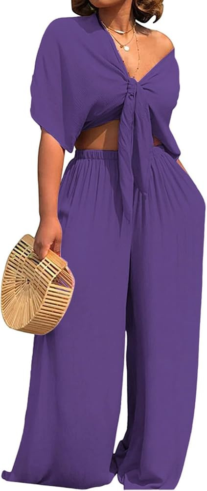 SeNight Womens Tracksuit Set Two Piece Sweatsuits Outfits Long Sleeve Ribbed Zip Up Crop Top Skin... | Amazon (US)