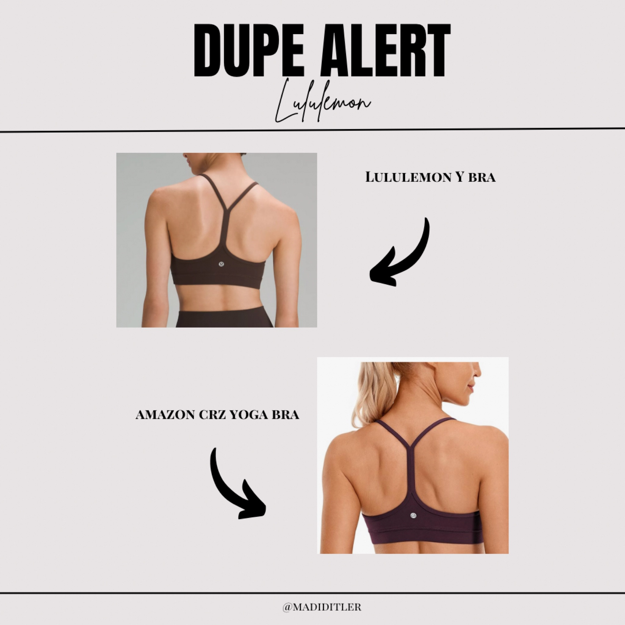 Daily dupe 

#dupe #amazon #lululemon 

#LTKFindsUnder50 #LTKFitness #LTKActive