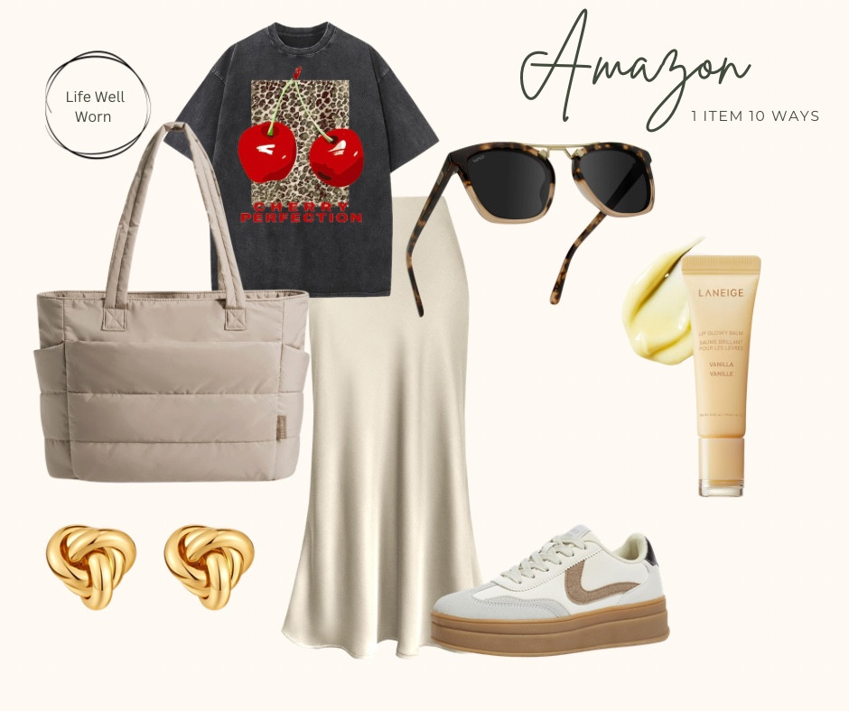 Day 5 of styling 1 skirt 5 ways #satin #midiskirt #amazon #amazonfashion #capsulewardrobe 

#LTKFindsUnder50 #LTKStyleTip #LTKootd