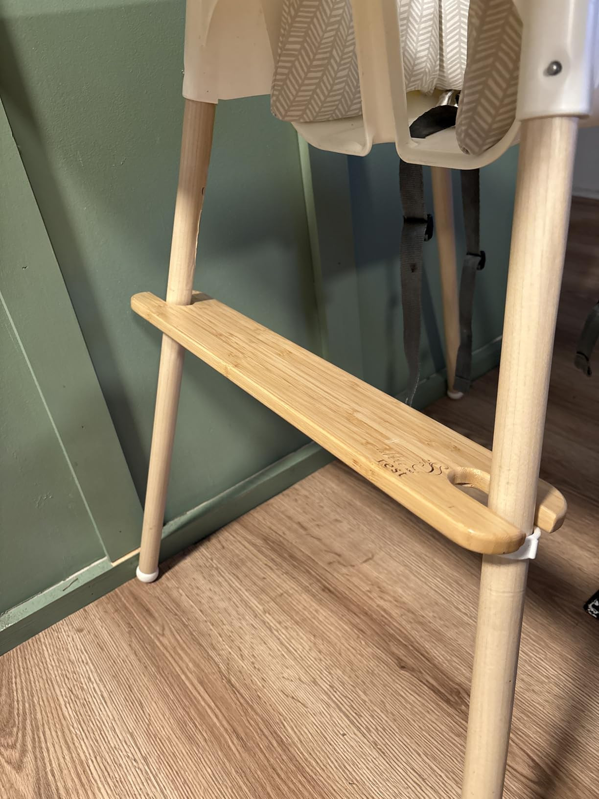 Nibble and Rest Woodsi Footsi Highchair Footrest for IKEA Antilop, Bamboo Wooden Footrest, Height... | Amazon (US)
