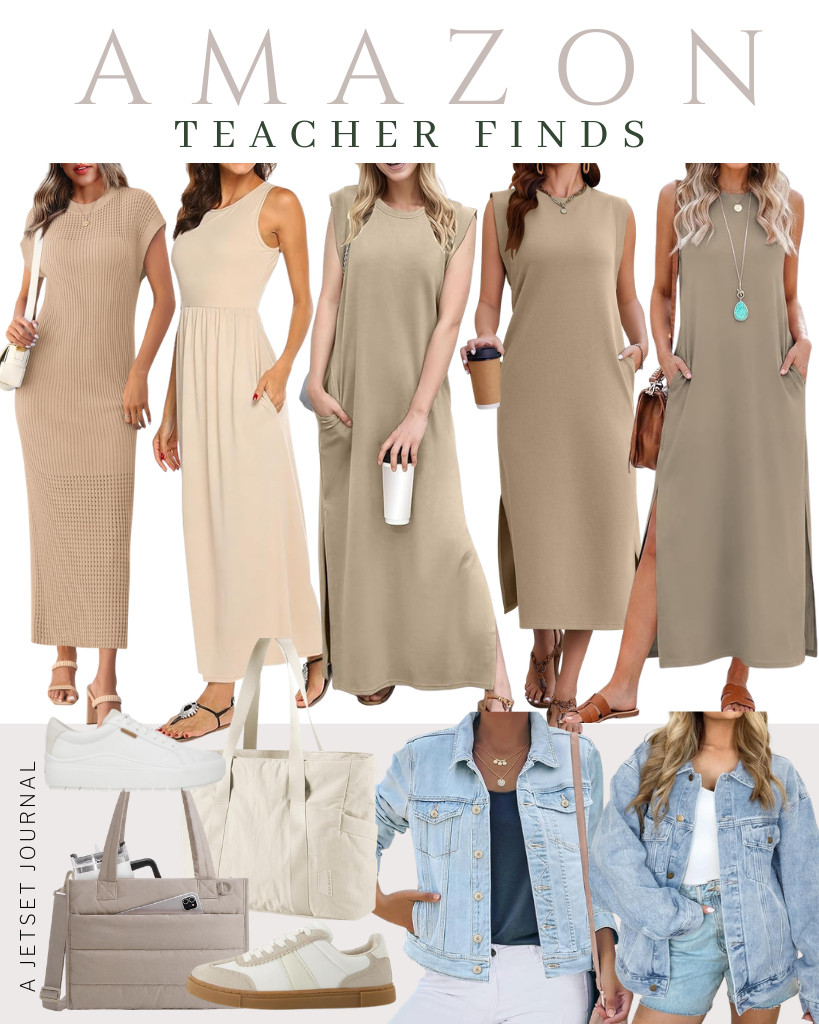 This collection of Teacher Outfit Ideas includes a few classic, easy-to-wear finds that everyone is obsessed with right now. Starting with these maxi dresses from Hount and QILORA. I also added a quilted BAGSMART Small Puffer Work Tote Bag to this list for carrying essentials. CUSHIONAIRE Balance Casual Sneakers complement these outfits. Scroll through the rest of the list for all the recent finds!

#LTKSeasonal #LTKSaleAlert #LTKTravel
 

 
