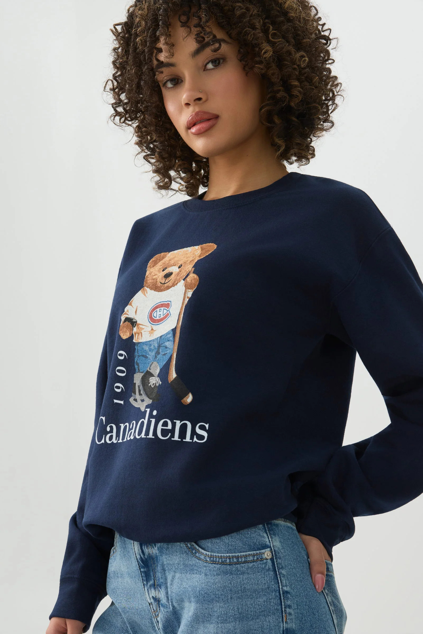 Montreal Canadiens Teddy Bear Sweatshirt | Ardene
