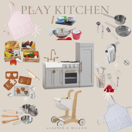 Play kitchen. Play kitchen accessories. Kids toy kitchen.  Christmas gift ideas. Boy and girl gift ideas 

#LTKSeasonal #LTKkids #LTKHoliday