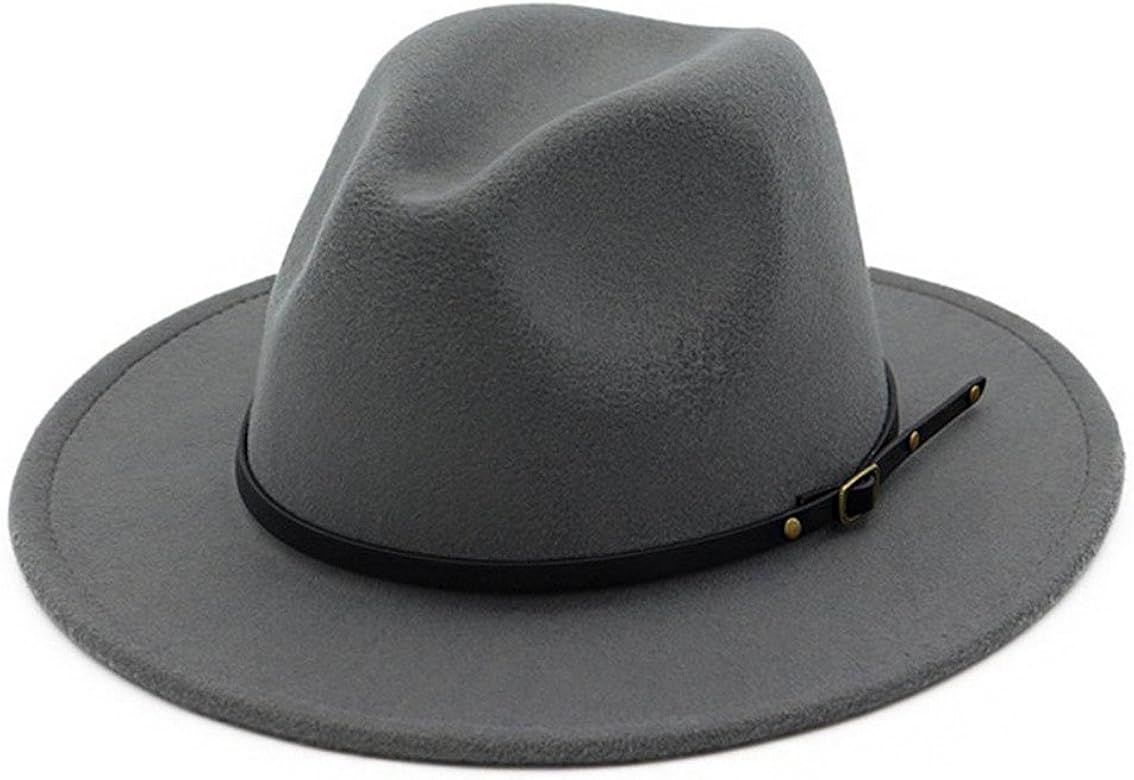 Women Belt Buckle Fedora Hat | Amazon (US)