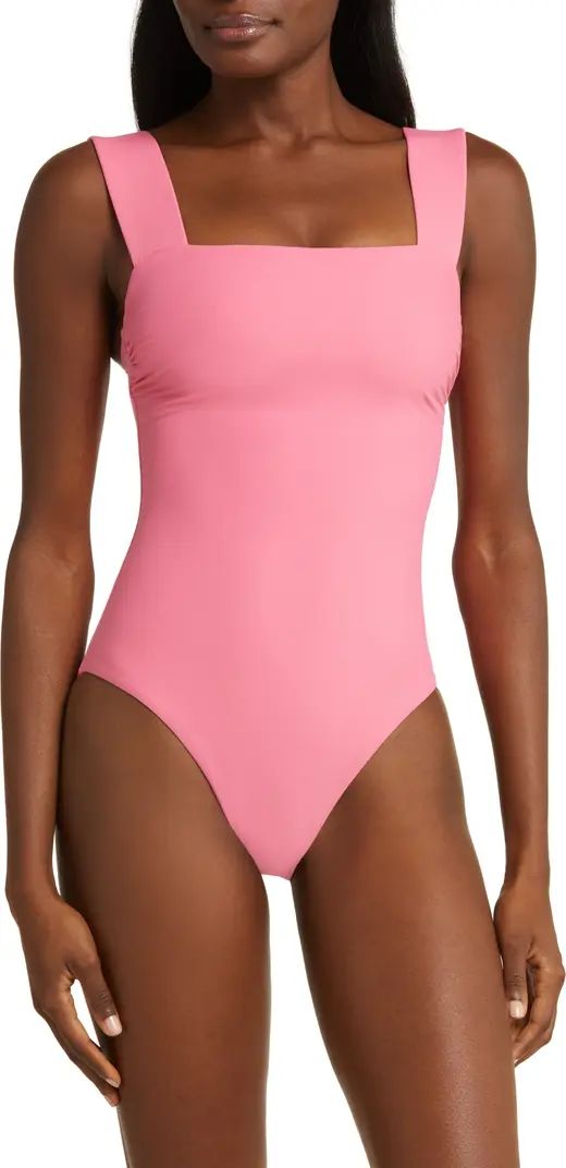Gwen Square Neck One-Piece Swimsuit | Nordstrom