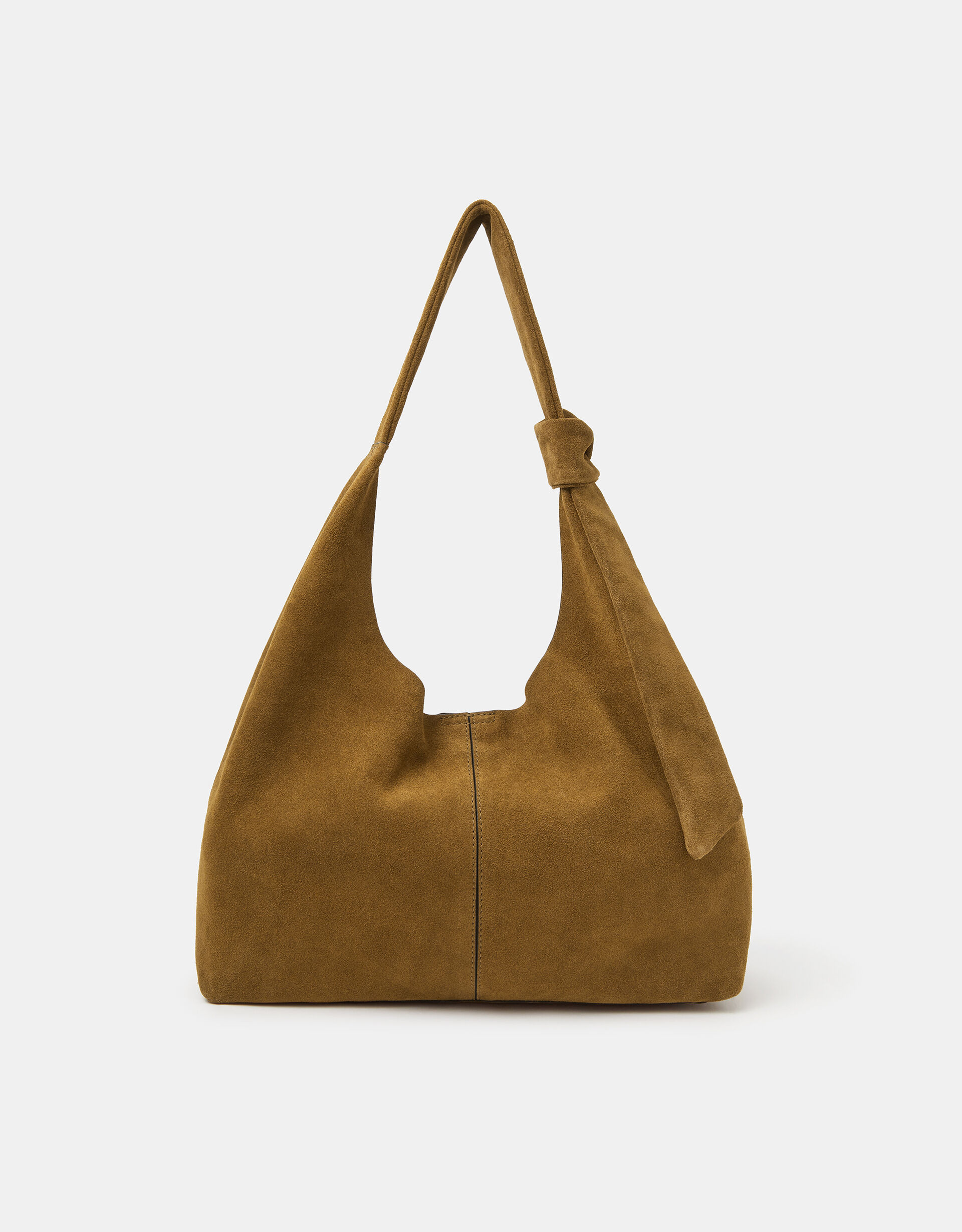 Slouchy Knot Leather Shoulder Bag | Accessorize (Global)