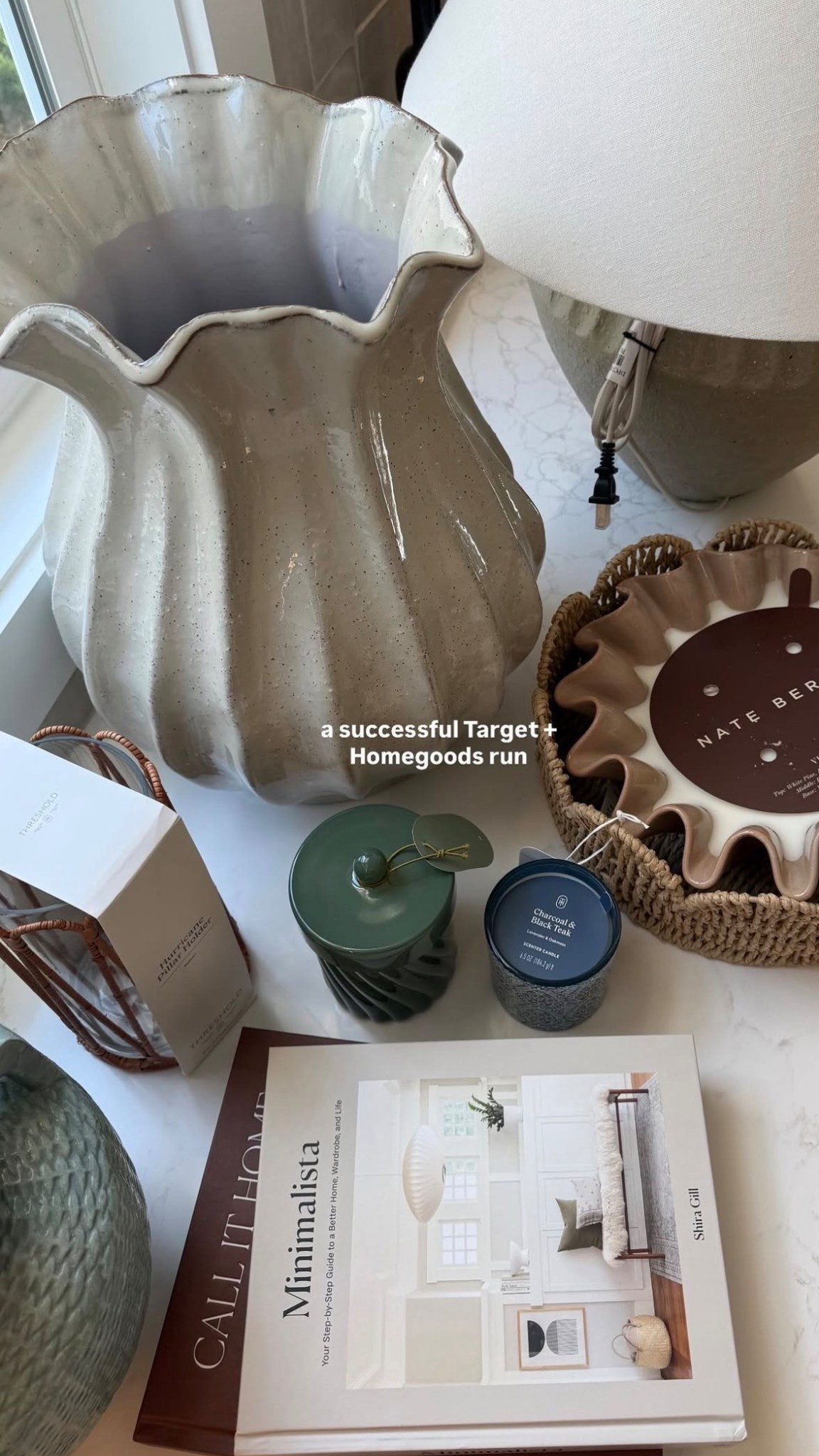 Target home decor-
target candles
target table lamp
target vase
target hearth & hand tray
target coffee table books

#LTKHome