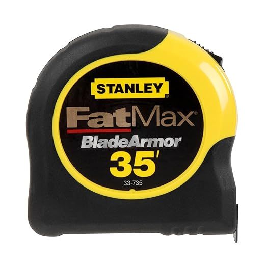 Stanley 33-735 Fatmax Tape Rule with Bladearmorâ„¢ Coating 1-1/4" x 35', 2.2" x 7.1" x 4.6" | Amazon (US)