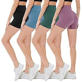 CAMPSNAIL 4 Pack Biker Shorts for... | Amazon (US)