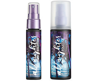 Urban Decay Summer Solstice All Nighter Setting Spray w/ Travel | QVC