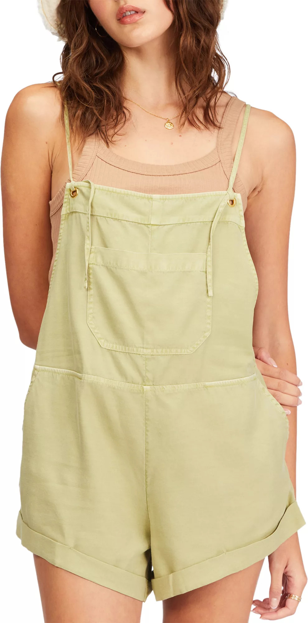 Billabong Women's Wild Pursuit Overall Romper, Medium, Avocado | Dick's Sporting Goods
