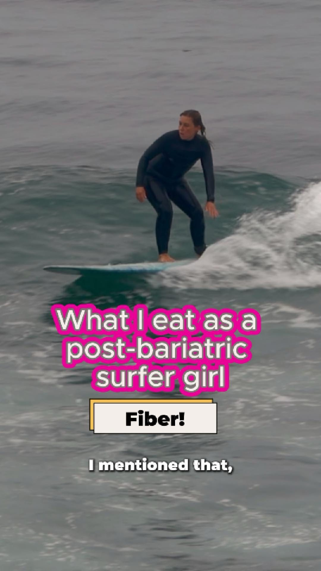 Protein gets all the glory post-bariatric…
but fiber is the unsung hero that keeps a surfer girl functional 😅🏄‍♀️

After gastric sleeve surgery, I prioritize protein first — and fiber is a close second, especially if I want my digestive system to cooperate after I’ve already wrestled myself into a wetsuit.

My general rule of thumb:
🥑 Whole foods first — fruits, veggies, tubers, beans & legumes
🍞 Strategic convenience — some grains and wraps that actually pull their weight
💥 Emergency options — when my gut hits DEFCON 3 and I need backup ASAP

Is it ideal to get all your nutrients from unprocessed foods? Yep.
Is there shame in using a processed option or supplement you tolerate well? Absolutely not.

Learning to fuel your body after bariatric surgery is about nutrition density, digestion, and practicality — not perfection.

Curious what fiber go-to’s I rely on most? They’re all in the video 👆
👇 And tell me — did I miss any of your favorites 

#BariatricNutrition #SurfFuel #MidlifeSurfista #WomenWhoSurf 


#LTKActive #LTKdayinmylife #LTKfoodie