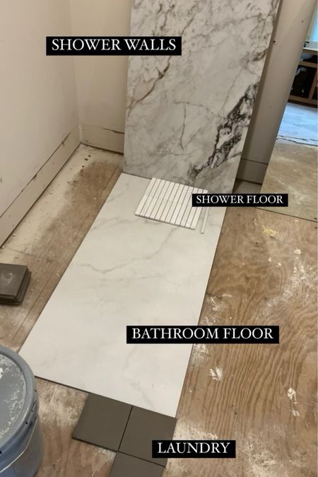 Similars linked for some tile pieces from our bathroom reno!

#LTKhome #LTKstyletip #LTKFind