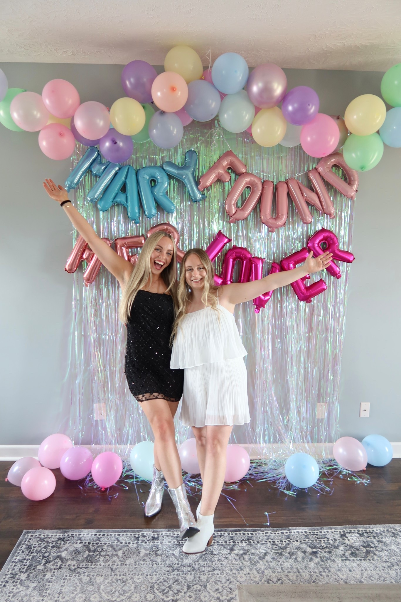 Taylor Swift Themed Bachelorette Outfit 💕🦋🪩🤠 Wearing a small in the black sequin mini dress from revolve and the skims strapless bodysuit underneath 

#LTKWedding #LTKShoeCrush #LTKSeasonal