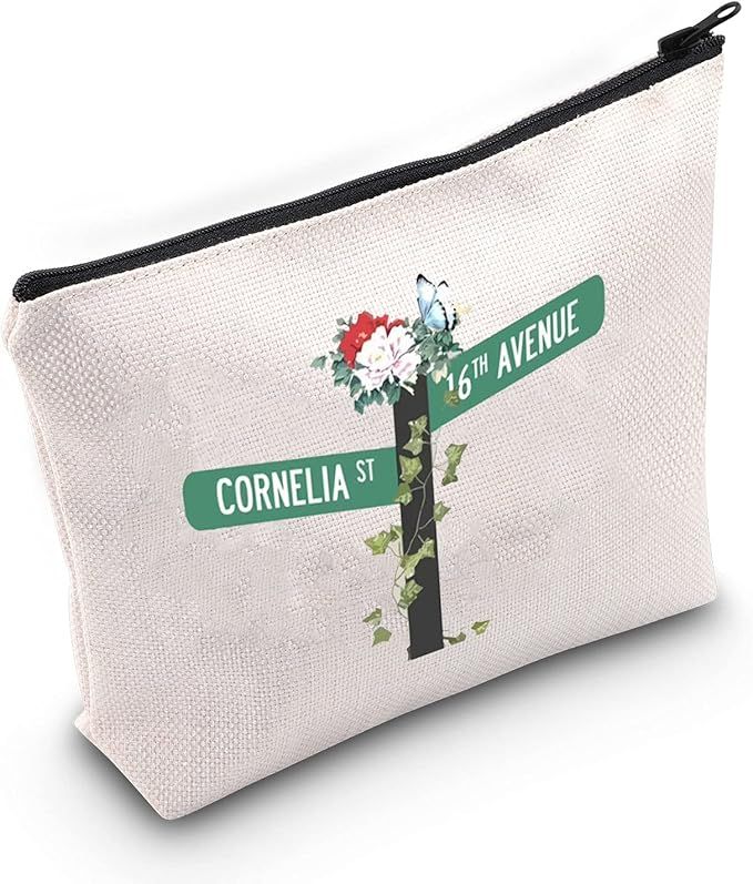 TOBGBE Cornelia Street Lyrics Inspired Makeup Bag Music Lover Gift Song Lyrics Gift (Cornelia st ... | Amazon (US)