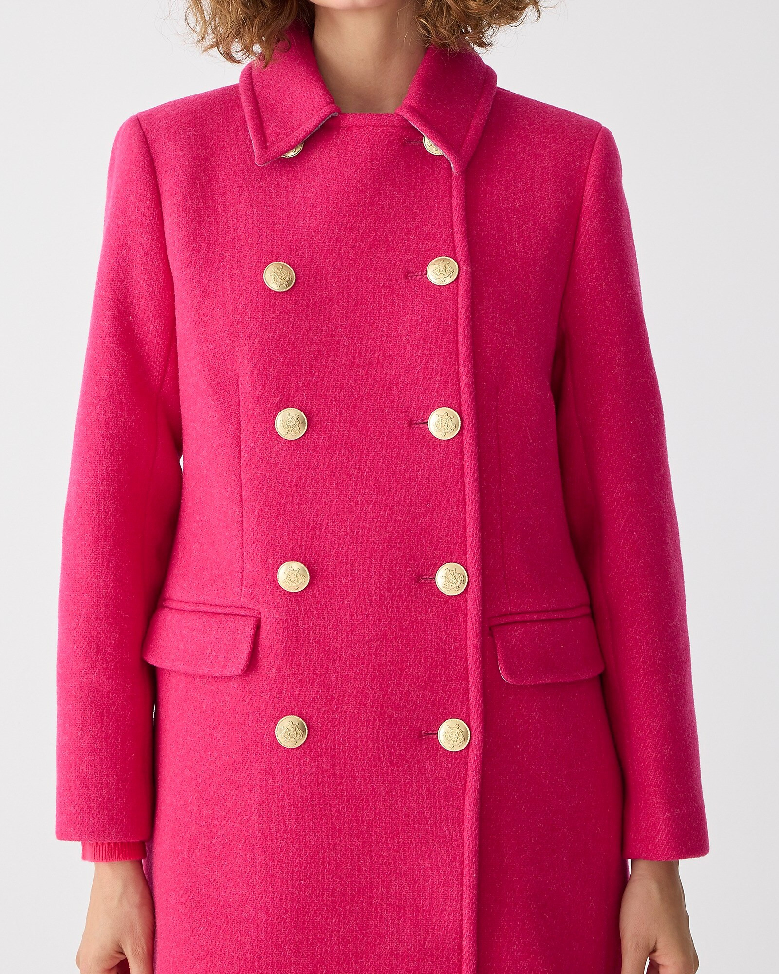 Warwick topcoat in Italian stadium-cloth wool blend | J. Crew US