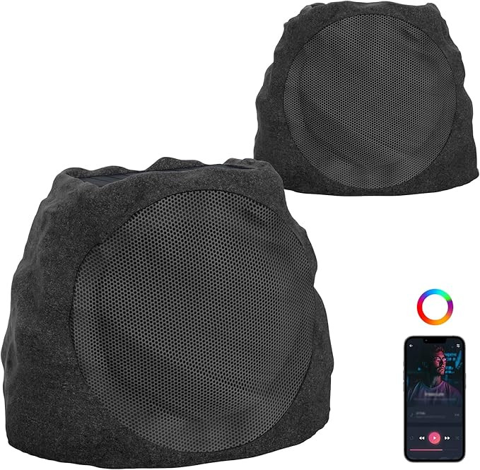 Outdoor Speakers Bluetooth Waterproof Patio TWS Connection Outdoor Bluetooth Speakers Wireless So... | Amazon (US)