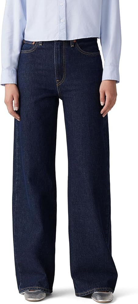 Levi's Women's Ribcage Wide Leg Jeans | Amazon (UK)