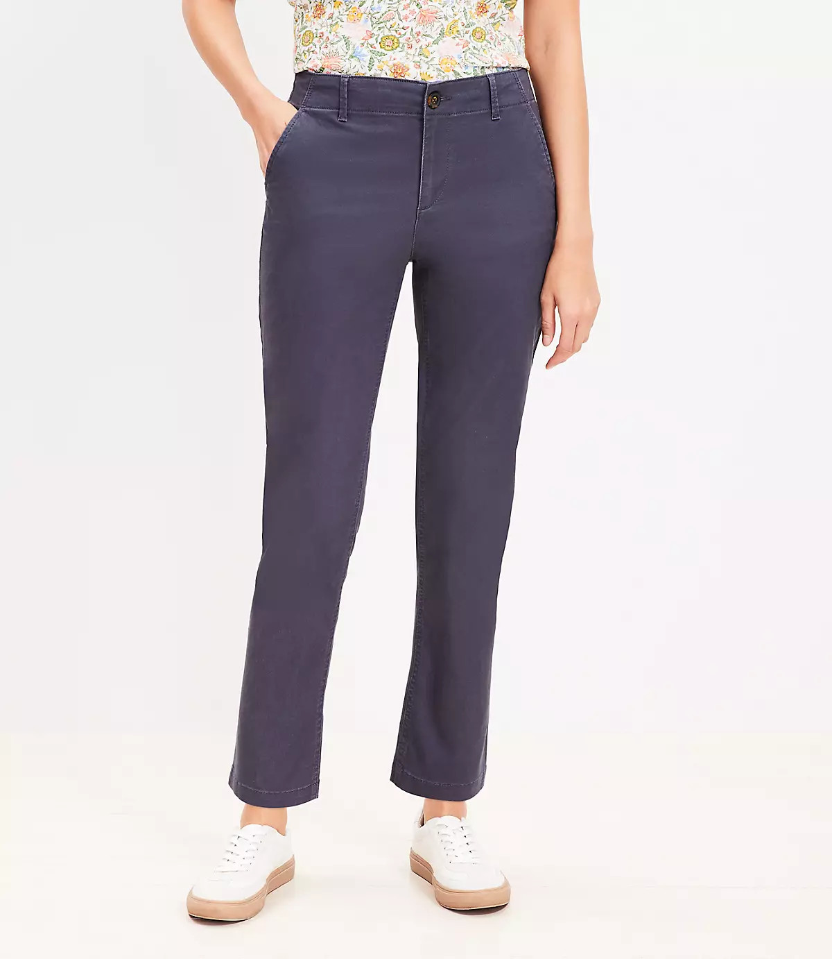 Monroe Slim Chino Pants | LOFT