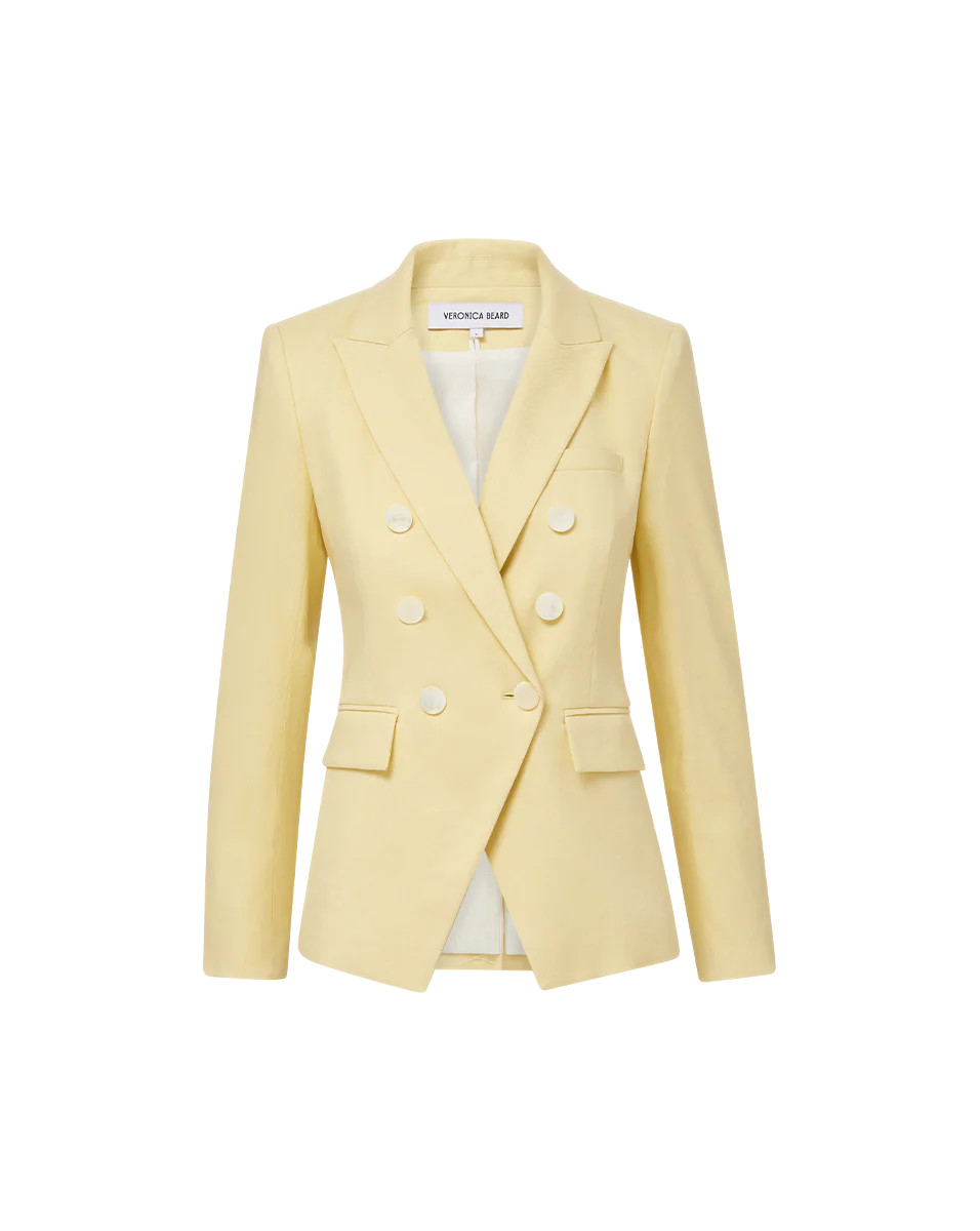 Miller Stretch-Linen Dickey Jacket | Veronica Beard