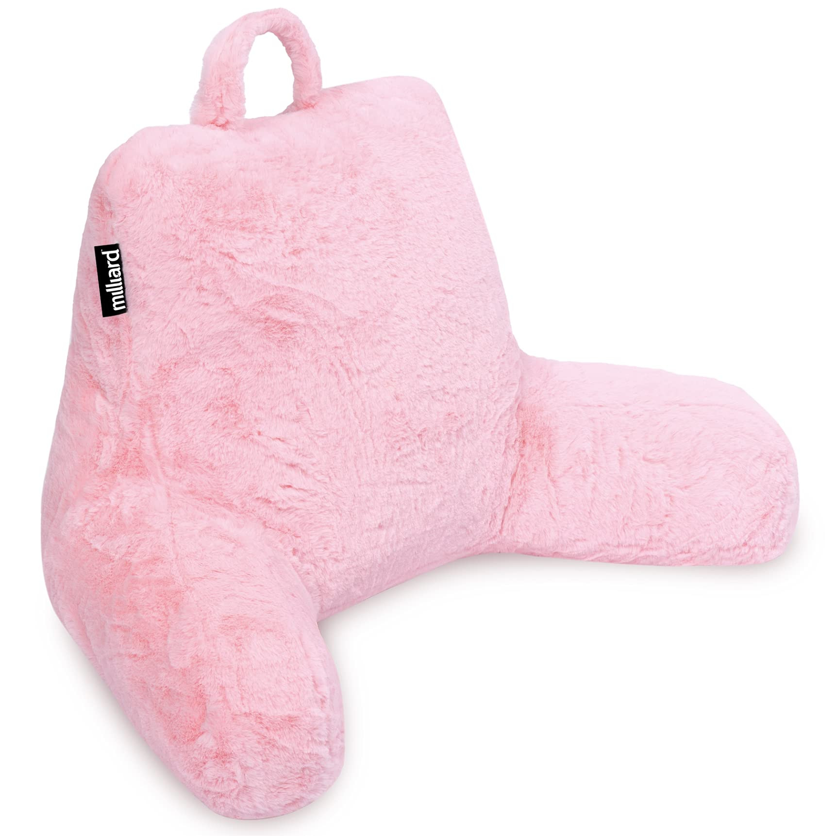 Milliard Reading Pillow with Shredded Memory Foam for Kids, Sit Up Floor Gaming Chair Bed Pillow wit | Amazon (US)