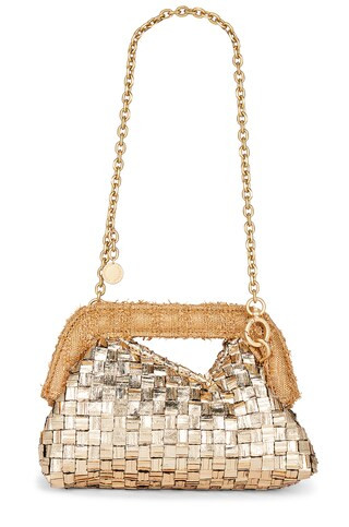 Kooreloo The Mini Mediterraneo Clutch in Gold from Revolve.com | Revolve Clothing (Global)
