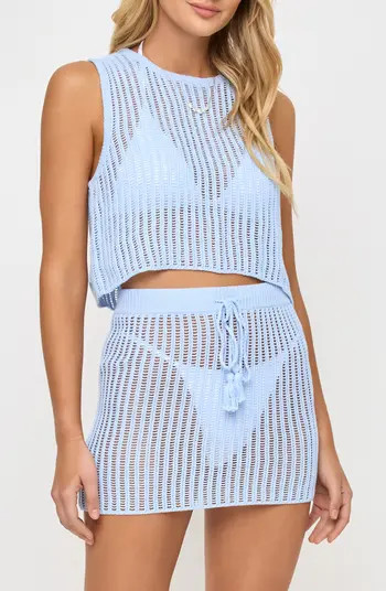 Sander Open Stitch Cover-Up Tank | Nordstrom