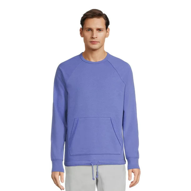 Athletic Works Men’s and Big Men’s Active French Terry Crewneck Pullover, Up to Size 3XL | Walmart (US)